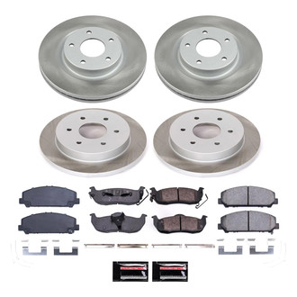 PowerStop® - Semi Coated Disc Brake Kit
