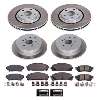 PowerStop® - Semi Coated Disc Brake Kit