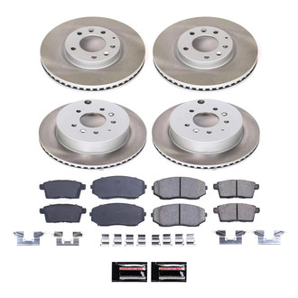 PowerStop® - Semi Coated Disc Brake Kit