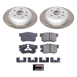 PowerStop® - Semi Coated Rear Disc Brake Kit