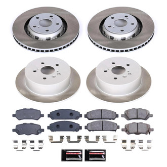 PowerStop® - Semi Coated Disc Brake Kit