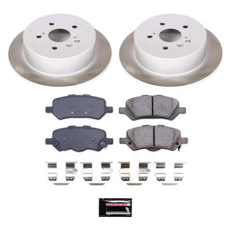 PowerStop® - Semi Coated Rear Disc Brake Kit