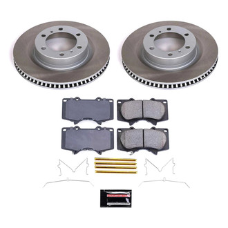 PowerStop® - Semi Coated Front Disc Brake Kit