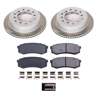 PowerStop® - Semi Coated Rear Disc Brake Kit