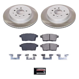PowerStop® - Semi Coated Rear Disc Brake Kit
