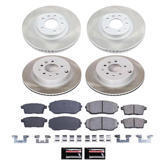 PowerStop® - Semi Coated Disc Brake Kit
