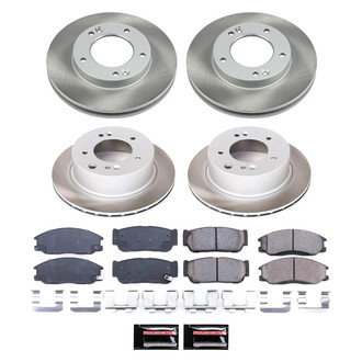 PowerStop® - Semi Coated Disc Brake Kit