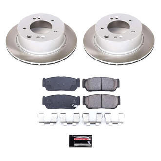 PowerStop® - Semi Coated Rear Disc Brake Kit