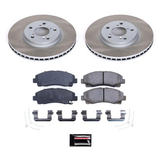 PowerStop® - Semi Coated Front Disc Brake Kit