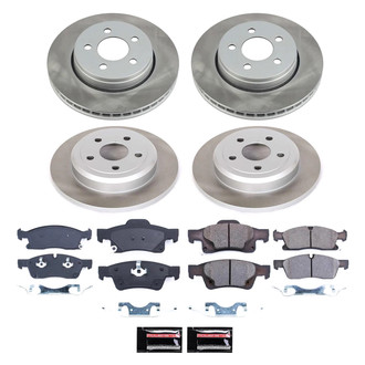PowerStop® - Semi Coated Disc Brake Kit