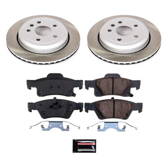 PowerStop® - Semi Coated Rear Disc Brake Kit