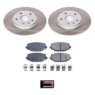 PowerStop® - Semi Coated Rear Disc Brake Kit