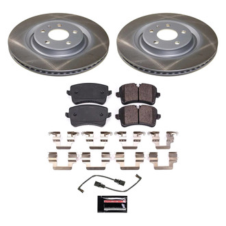 PowerStop® - Semi Coated Rear Disc Brake Kit
