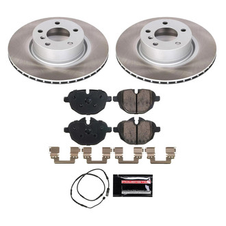 PowerStop® - Semi Coated Rear Disc Brake Kit