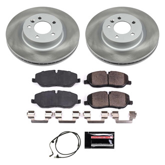 PowerStop® - Semi Coated Front Disc Brake Kit