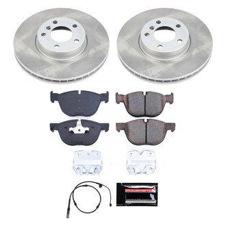 PowerStop® - Semi Coated Front Disc Brake Kit