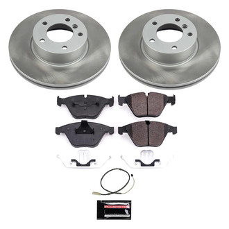 PowerStop® - Semi Coated Front Disc Brake Kit