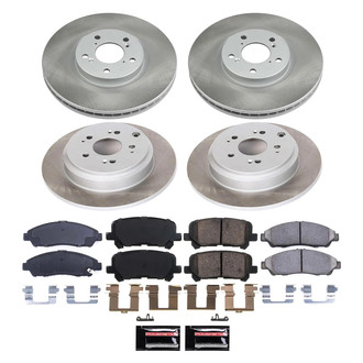 PowerStop® - Semi Coated Disc Brake Kit