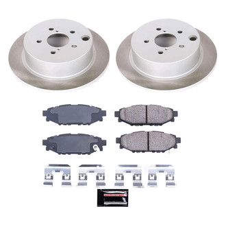 PowerStop® - Semi Coated Rear Disc Brake Kit