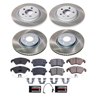 PowerStop® - Semi Coated Disc Brake Kit