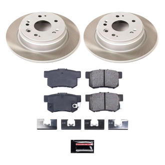 PowerStop® - Semi Coated Rear Disc Brake Kit