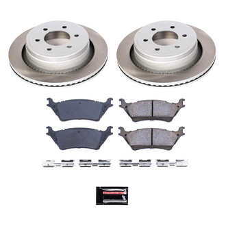 PowerStop® - Semi Coated Rear Disc Brake Kit