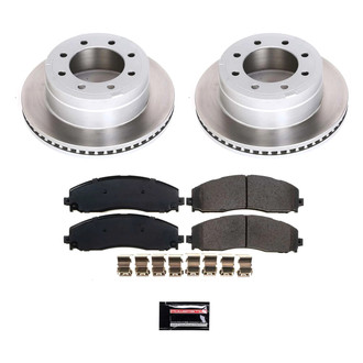 PowerStop® - Semi Coated Rear Disc Brake Kit