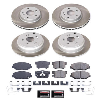 PowerStop® - Semi Coated Disc Brake Kit