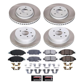 PowerStop® - Semi Coated Disc Brake Kit