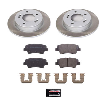PowerStop® - Semi Coated Rear Disc Brake Kit