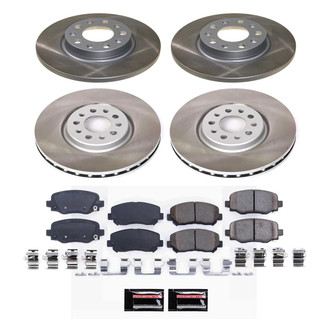 PowerStop® - Semi Coated Disc Brake Kit