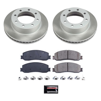 PowerStop® - Semi Coated Front Disc Brake Kit