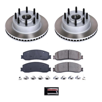 PowerStop® - Semi Coated Front Disc Brake Kit