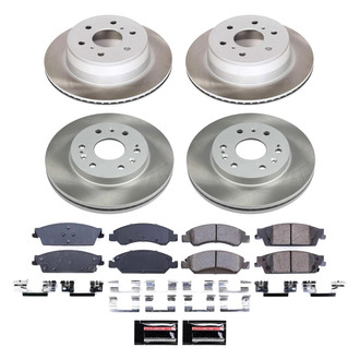 PowerStop® - Semi Coated Disc Brake Kit