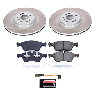 PowerStop® - Semi Coated Front Disc Brake Kit