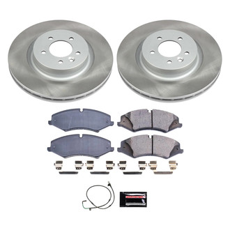 PowerStop® - Semi Coated Front Disc Brake Kit