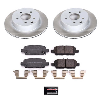 PowerStop® - Semi Coated Rear Disc Brake Kit