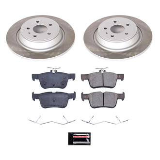 PowerStop® - Semi Coated Rear Disc Brake Kit