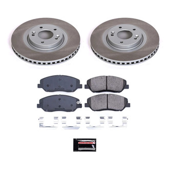 PowerStop® - Semi Coated Front Disc Brake Kit