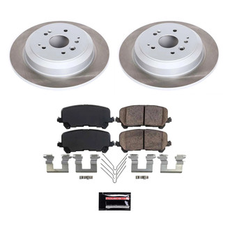 PowerStop® - Semi Coated Rear Disc Brake Kit