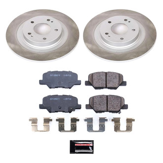 PowerStop® - Semi Coated Rear Disc Brake Kit