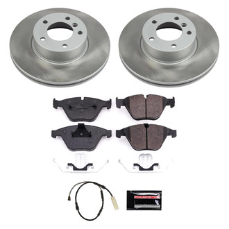 PowerStop® - Semi Coated Front Disc Brake Kit