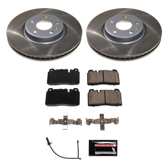PowerStop® - Semi Coated Front Disc Brake Kit