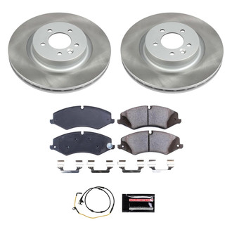 PowerStop® - Semi Coated Front Disc Brake Kit