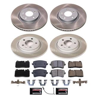 PowerStop® - Semi Coated Front and Rear Disc Brake Kit
