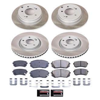 PowerStop® - Semi Coated Disc Brake Kit