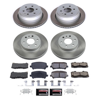 PowerStop® - Semi Coated Disc Brake Kit