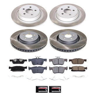 PowerStop® - Semi Coated Disc Brake Kit