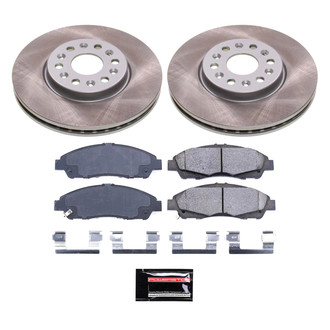 PowerStop® - Semi Coated Front Disc Brake Kit