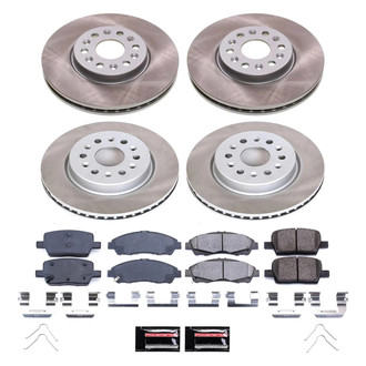 PowerStop® - Semi Coated Disc Brake Kit